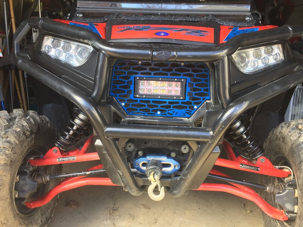 New 7" Light Bar Grill From EMP Polaris RZR Forum RZR